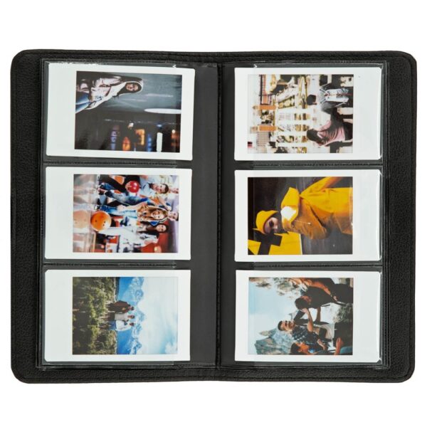 Instax Mini Film Uyumlu 72'li Siyah Laporta Albüm - Görsel 2