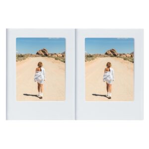 Instax Mini Film Uyumlu Beyaz 2'li Mıknatıslı Fotoğraf Çerçeve Seti