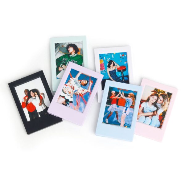 Instax Mini Film Uyumlu Beyaz Klasik Fotoğraf Çerçevesi - Görsel 5