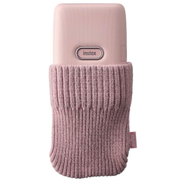 Instax Mini Link Çorap Kılıf Pembe - Görsel 2