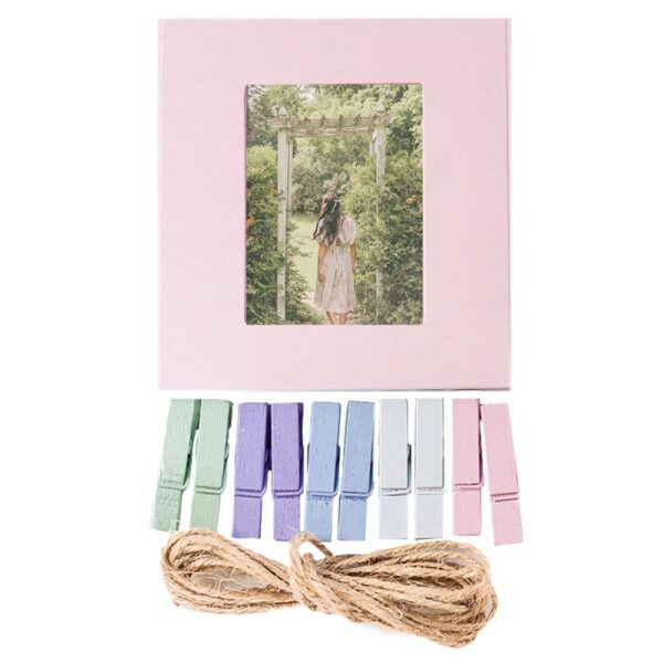 Instax Mini Resim Çerçeveli 10 Mandal Set - Görsel 3