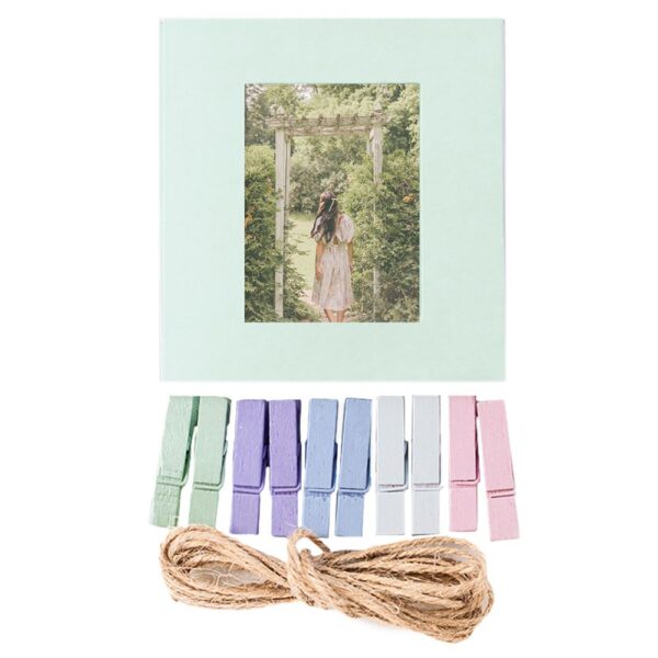 Instax Mini Resim Çerçeveli 10 Mandal Set - Görsel 4