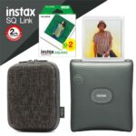 Instax SQ Link Yeşil Ex D Akıllı Telefon Yazıcısı ve Hediye Seti 4
