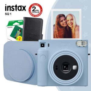 Instax SQ1 Buz Mavi Fotoğraf Makinesi ve Hediye Seti 1