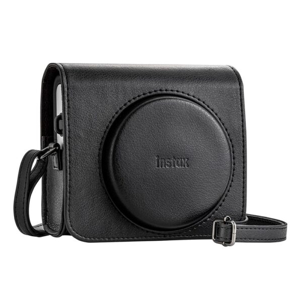Instax SQ40 Siyah Fotoğraf Makinesi 20li Kare Film Deri Kılıf Albüm Pleksi Çerçeve ve Kıskaçlı Stand - Görsel 3
