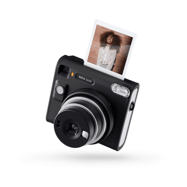 Instax SQ40 Siyah Fotoğraf Makinesi ve 20li Kare Film - Görsel 3