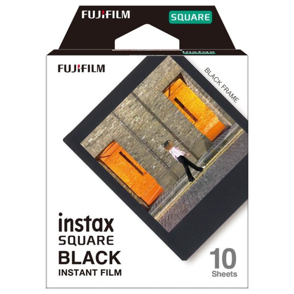Instax Square Black Edition 10'lu Kare Özel Film - Görsel 2