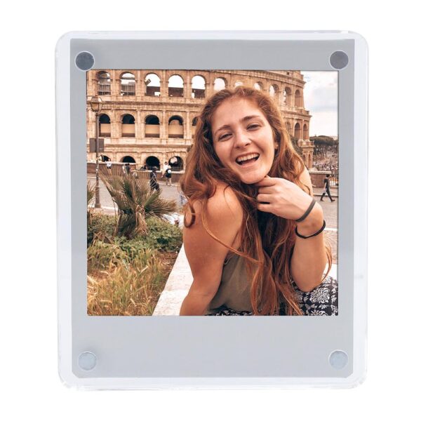 Instax Square Kare Film Uyumlu Mıknatıslı Pleksi Resim Çerçevesi - Görsel 2