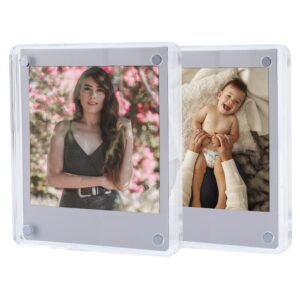 Instax Square Kare Film Uyumlu Mıknatıslı Pleksi Resim Çerçevesi 2 Adet