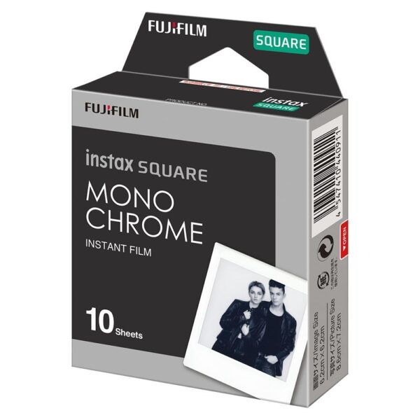 Instax Square Monochrome Siyah-Beyaz 10'lu Kare Özel Film - Görsel 2