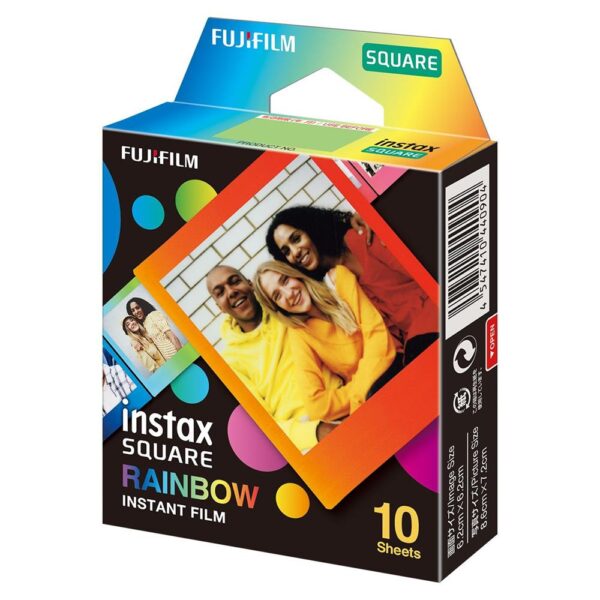 Instax Square Rainbow 10'lu Kare Özel Film - Görsel 2