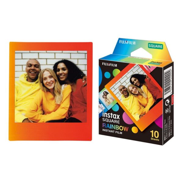 Instax Square Rainbow 10'lu Kare Özel Film - Görsel 3