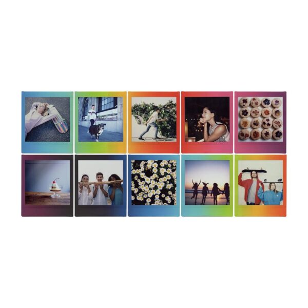 Instax Square Rainbow 10'lu Kare Özel Film - Görsel 4