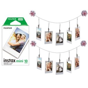 Instax Tüm Mini Makineler ile Uyumlu 10'lu Film ve 10'lu Resim Askısı