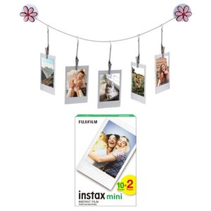 Instax Tüm Mini Makineler ile Uyumlu 20'li Film ve 5'li Resim Askısı