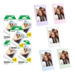 Instax mini 100'lü Film ve 5 Fotoğraf Çerçevesi