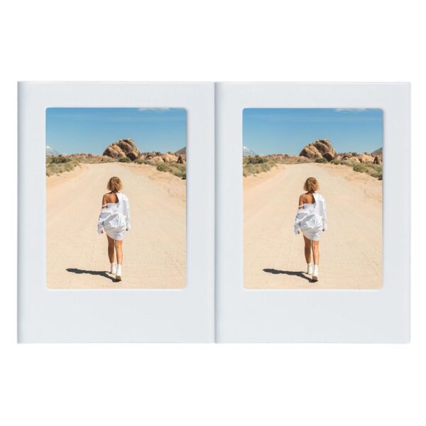 Instax mini 12 Beyaz Deri Kılıf Laporta Deri Albüm ve Fotoğraf Çerçeveleri Aksesuar Seti - Görsel 2