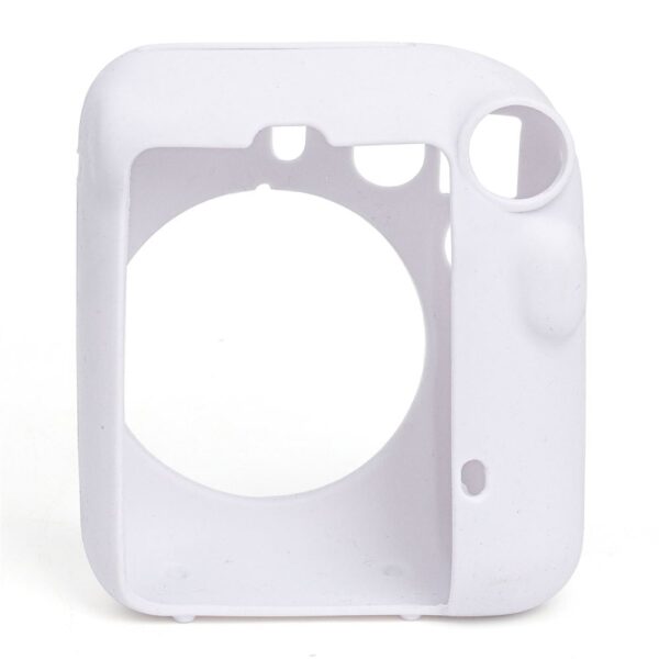 Instax mini 12 Beyaz Fotoğraf Makinesi-10'lu Film-Kıskaçlı Stand-Mini Albüm ve Silikon Kılıf Seti - Görsel 4