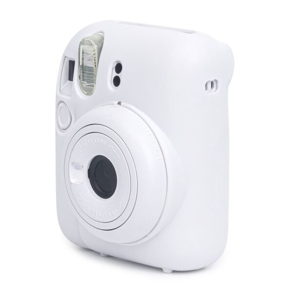 Instax mini 12 Beyaz Fotoğraf Makinesi-20'li Film-Kıskaçlı Resim Standı ve Silikon Kılıf Seti - Görsel 4