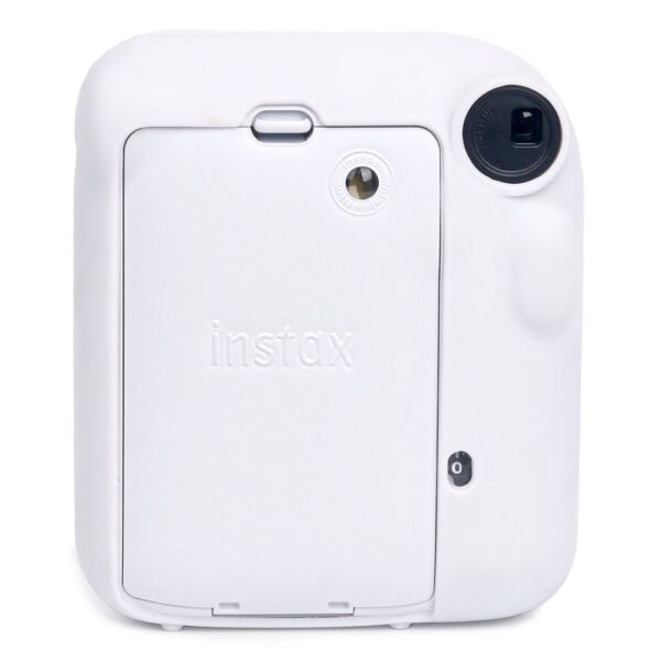 Instax mini 12 Beyaz Fotoğraf Makinesi-20'li Film-Kıskaçlı Stand-Mini Albüm ve Silikon Kılıf Seti - Görsel 4