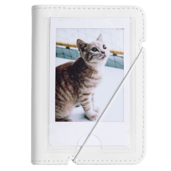 Instax mini 12 Beyaz Fotoğraf Makinesi-20'li Film-Mini Albüm ve Şeffaf Kılıf Seti - Görsel 5