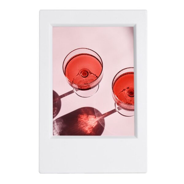 Instax mini 12 Beyaz Fotoğraf Makinesi-Çerçeve ve Deri Kılıf Seti - Görsel 3