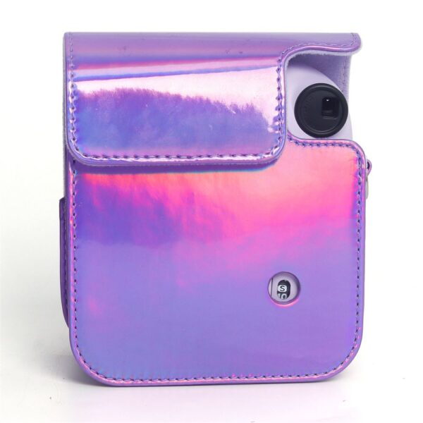 Instax mini 12 Lila Fotoğraf Makinesi-10'lu Film ve Parlak Kılıf Seti - Görsel 4
