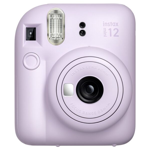 Instax mini 12 Lila Fotoğraf Makinesi-10'lu Film ve Şeffaf Kılıf Seti - Görsel 2