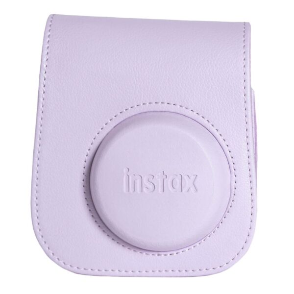 Instax mini 12 Lila Fotoğraf Makinesi-20'li Film-Çerçeve ve Deri Kılıf Seti - Görsel 4