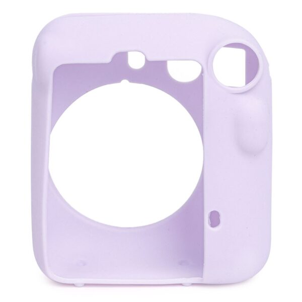 Instax mini 12 Lila Fotoğraf Makinesi-20'li Film-Kıskaçlı Stand-Mini Albüm ve Silikon Kılıf Seti - Görsel 4