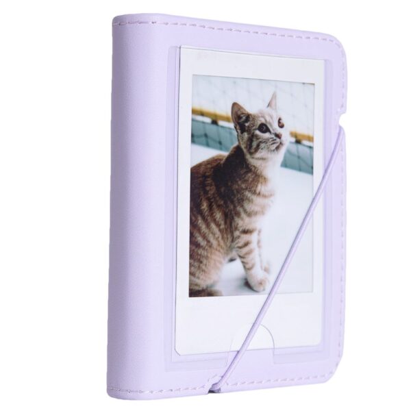 Instax mini 12 Lila Fotoğraf Makinesi-20'lu Film-Mini Albüm ve Deri Kılıf Seti - Görsel 3