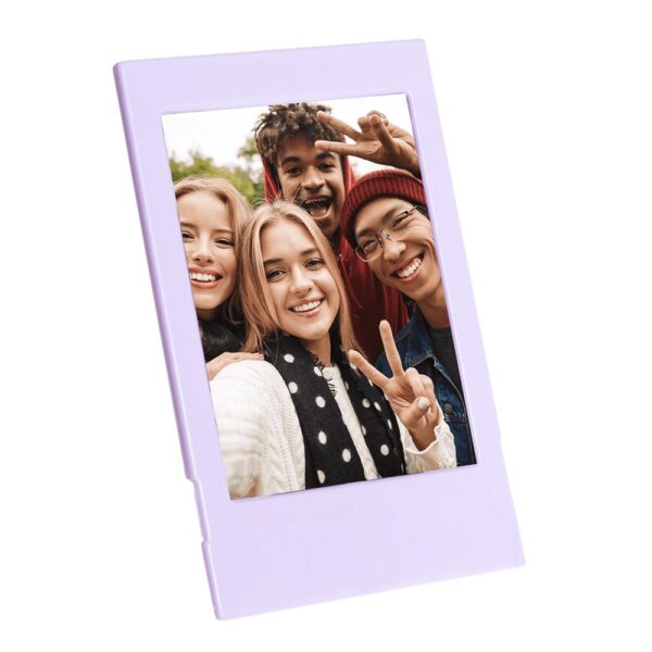 Instax mini 12 Lila Fotoğraf Makinesi-Çerçeve ve 10'lu mini Film Seti - Görsel 3