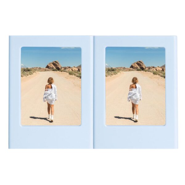 Instax mini 12 Mavi Deri Kılıf Laporta Deri Albüm ve Fotoğraf Çerçeveleri Aksesuar Seti - Görsel 2