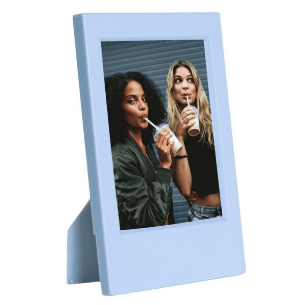 Instax mini 12 Mavi Fotoğraf Makinesi-10'lu Film-Çerçeve ve Kare Albüm Seti - Görsel 3