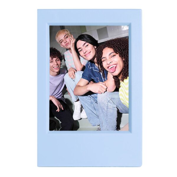 Instax mini 12 Mavi Fotoğraf Makinesi-10'lu Film-Çerçeve ve Kare Albüm Seti - Görsel 4
