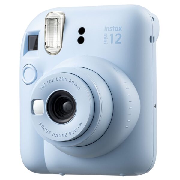 Instax mini 12 Mavi Fotoğraf Makinesi-10'lu Film-Çerçeve ve Kare Albüm Seti - Görsel 5