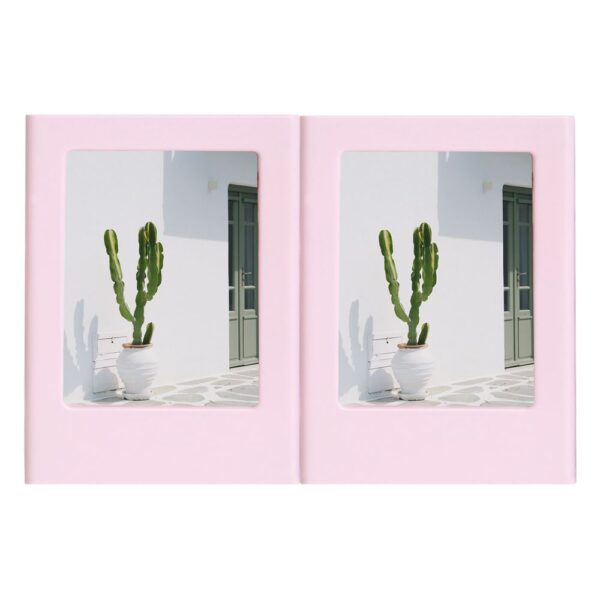 Instax mini 12 Pembe Deri Kılıf Laporta Deri Albüm ve Fotoğraf Çerçeveleri Aksesuar Seti - Görsel 2