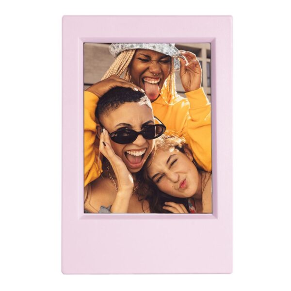 Instax mini 12 Pembe Fotoğraf Makinesi-10'lu Film-Çerçeve ve Kare Albüm Seti - Görsel 3