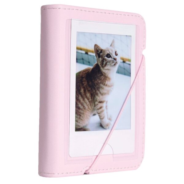 Instax mini 12 Pembe Fotoğraf Makinesi-10'lu Film-Mini Albüm ve Deri Kılıf Seti - Görsel 2