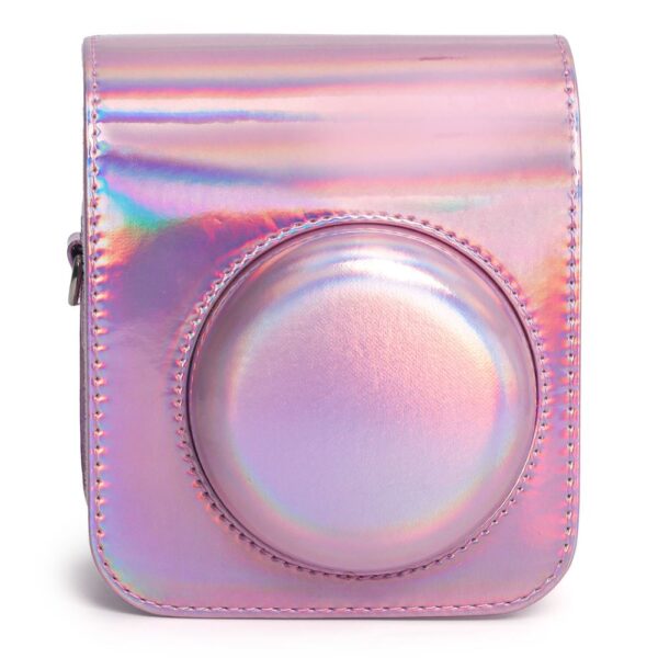 Instax mini 12 Pembe Fotoğraf Makinesi-10'lu Film ve Parlak Kılıf Seti - Görsel 5