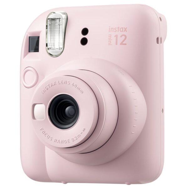 Instax mini 12 Pembe Fotoğraf Makinesi-10'lu Film ve Şeffaf Kılıf Seti - Görsel 3
