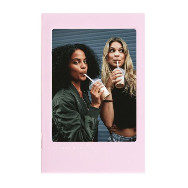 Instax mini 12 Pembe Fotoğraf Makinesi-Çerçeve ve 10'lu mini Film Seti - Görsel 2