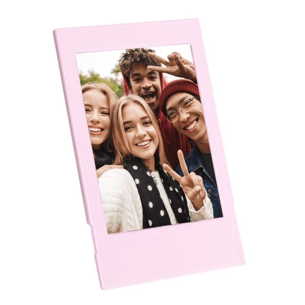 Instax mini 12 Pembe Fotoğraf Makinesi-Çerçeve ve 20'li mini Film Seti - Görsel 2