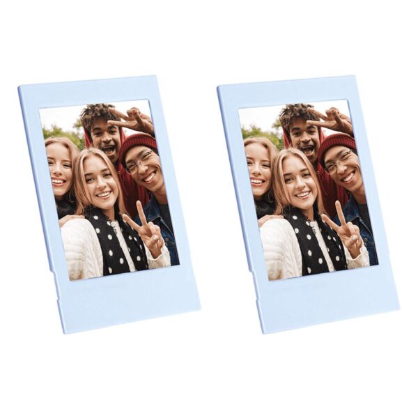 Instax mini 12 Simli Şeffaf Mavi Kılıf Pvc 64'lü Albüm ve Fotoğraf Çerçeveleri Aksesuar Seti - Görsel 2