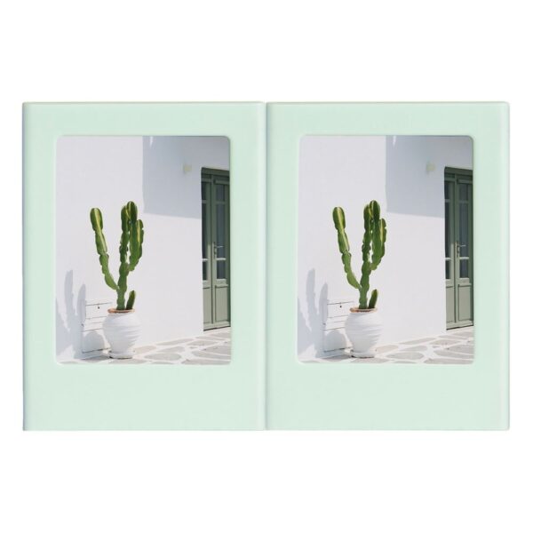 Instax mini 12 Yeşil Deri Kılıf Laporta Deri Albüm ve Fotoğraf Çerçeveleri Aksesuar Seti - Görsel 2