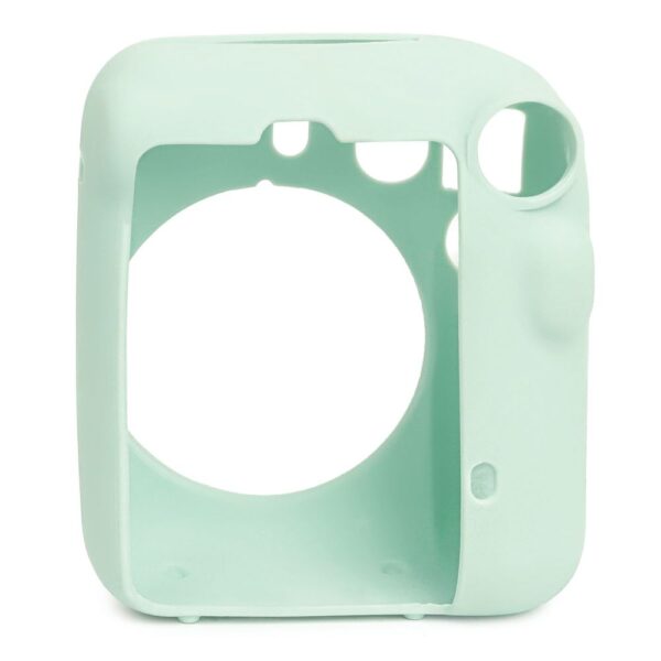 Instax mini 12 Yeşil Fotoğraf Makinesi-10'lu Film-Kıskaçlı Stand-Mini Albüm ve Silikon Kılıf Seti - Görsel 5