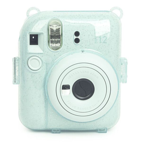 Instax mini 12 Yeşil Fotoğraf Makinesi-10'lu Film-Kıskaçlı Stand-PVC Albüm ve Simli Pleksi Kılıf Seti - Görsel 2