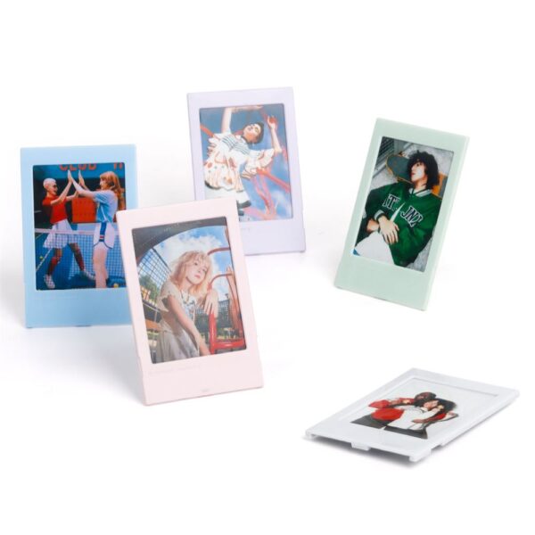 Instax mini 40'lı Film Lila ve Pembe 2 Fotoğraf Çerçevesi - Görsel 3