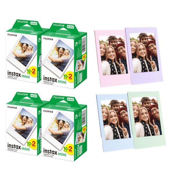 Instax mini 80'li Film ve 4 Fotoğraf Çerçevesi - Görsel 2