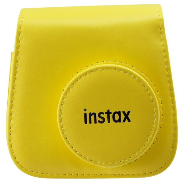 Instax mini 9 Sarı Deri Çanta - Görsel 2